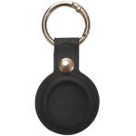 Leather Key Ring for Airtag (2nd Gen/1 Gen) - Black