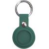 Silicone Key Ring for Airtag (2nd Gen/1 Gen) - Dark Green