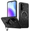 Galaxy A17 4G/5G (2025) Rugged Kickstand Case - Black 360° Rotate Ring Galaxy A17 4G/5G (2025) Rugged Kickstand Case - Black 360° Rotate Ring