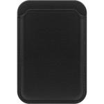 MagSafe Wallet Card Holder - Black - Fit 2-3 cards - Compatible for iPhone 17/16/15/14/13/12 Series - Durable Microtwill Material