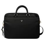 Guess GUCB15NTMLBK Guess Nylon Laptop Bag 15/16-inch - Black/Metal Logo