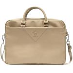 Guess GUCB15ZPGSTEGD Guess Grained PU  Laptop Bag 15/16-inch - Light Gold/4G Logo