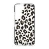 Kate Spade New York Defensive Hardshell Case for Galaxy S22 5G - City Leopard Black/Gold Foil/Black Bumper