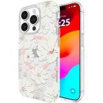 Kate Spade New York iPhone 15 Pro (6.1") Protective Hardshell MagSafe Case - Classic Peony