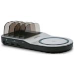 mbeat MB-UWC-5K Gorilla Power 50W Qi Certified Mul Power Black Wireless Charging Stand for Mobile, Smartwatch and Wireless earbuds