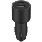 Xiaomi Mi 67W Dual Port Fast Charging Car Charger - Black Matte USB-C & USB-A Ports - Multiple Protections - Streamlined - LED Indicator