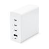 Mophie 120W USB-C PD GaN Wall Charger - White, Compact Size, Up to 120W Fast Charging Apple iPhones, Samsung Smart Phones, Macbook, iPad & Windows Laptop, Solid Construction