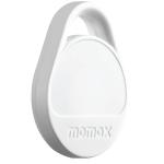 Momax Pinpop Lite Apple Find My Bluetooth Tracker - White - Apple Find My Certified, Precise Real-time Tracking, Accurate Tracking With Two-Way Alarm System, Built-in Buzzer, Easily Hang To Your Personal Belongings