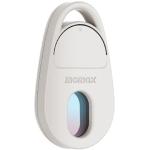 Momax Pinguard Apple Find My Bluetooth Tracker with Anti-Spy Camera Detector - White - Apple Find My Certified - Hidden Camera Finder With Red Light - Built-in USB-C port for charging- Features emergency two-way alarm on device and phone