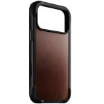 NOMAD NM011819858 NOMAD Rugged Leather - iPhone 17 Pro - Rustic Brown Horween