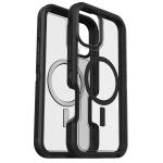 OtterBox iPhone 16 Plus (6.7") Defender XT Clear Dark Side Phone Case - Clear/Black