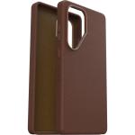 OtterBox Galaxy S25 Ultra 5G Symmetry Cactus Leather Phone Case - Rich Adove/Brown