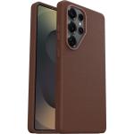 OtterBox Galaxy S25 Ultra 5G Symmetry Cactus Leather Phone Case - Rich Adove/Brown
