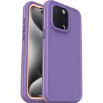 OtterBox iPhone 15 Pro Max (6.7") Fre Series MagSafe Case - Rule of Plum Waterproof (IP68) - Shockproof - Dirtproof - Sleek & Slim Protective Case with Built in Screen Protector - 5X Tested to Military Standard