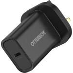 OtterBox 78-81345 Standard UK Wall Charger - 1X USB-C 30W USB-PD Black
