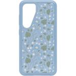 OtterBox Galaxy S24 Ultra 5G Symmetry Clear Series Case - Blue / Green Leaves