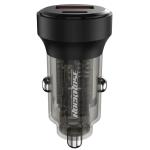 RockRose Ranger PQ Pro 30W PD & QC 3.0 Car Charger with Dual USB & USB-C Output