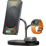 Samsung 3-in-1 Qi2 SuperFast Wireless Charging Dock - Qi2 Fast Charging Technology - Fast Charging Qi2 enabled Samsung & Apple Smart Phones, Samsung Galaxy Watches, wireless enabled earbuds