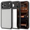 Spigen iPhone 17 Pro Max (6.9") Ultra Hybrid Case - Clear / Matte Black Certified Military-Grade Protection - Clear Durable Back Panel + TPU Bumper Spigen iPhone 17 Pro Max (6.9") Ultra Hybrid Case - Clear / Matte Black Certified Military-Grade Protection - Clear Durable Back Panel + TPU Bumper