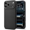 Spigen iPhone 17 Pro (6.3") Liquid Air Case - Matte Black Slim - Form-fitted - Lightweight - Premium Matt TPU Case - Easy Grip Design