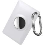 Spigen Apple AirTag AirFit Wallet Card Case White, Thin Profile, Transforms your AirTag to a card