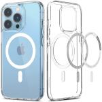 Spigen iPhone 13 Pro (6.1") Ultra Hybrid MagSafe Case - Crystal Clear Compatible with Apple Magsafe Charging & Magsafe Accessories - Certified Military-Grade Protection - Clear Durable Back Panel + TP