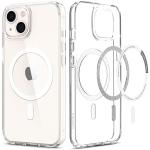 Spigen iPhone 13 (6.1") Ultra Hybrid MagSafe Case - Crystal Clear Compatible with Apple Magsafe Charging and Magsafe Accessories - Certified Military-Grade Protection - Clear Durable Back Panel + TP