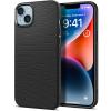 Spigen iPhone 14 (6.1") Liquid Air Case - Matte Black Slim - Form-Fitted - Lightweight - Premium Matt TPU Case - Easy Grip Design - ACS05037 Spigen iPhone 14 (6.1") Liquid Air Case - Matte Black Slim - Form-Fitted - Lightweight - Premium Matt TPU Case - Easy Grip Design - ACS05037