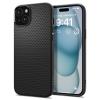 Spigen iPhone 15 (6.1") Liquid Air Case - Matte Black Slim - Form-fitted - Lightweight - Premium Matt TPU Case - Easy Grip Design Spigen iPhone 15 (6.1") Liquid Air Case - Matte Black Slim - Form-fitted - Lightweight - Premium Matt TPU Case - Easy Grip Design