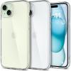 Spigen iPhone 15 (6.1") Ultra Hybrid Case - Crystal Clear Certified Military-Grade Protection - Clear Durable Back Panel + TPU Bumper Spigen iPhone 15 (6.1") Ultra Hybrid Case - Crystal Clear Certified Military-Grade Protection - Clear Durable Back Panel + TPU Bumper