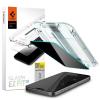 Spigen iPhone 15 Pro Max (6.7") Premium Privacy Tempered Glass Screen Protector 1P - Anti-Spy - Delicate Touch - Perfect Grip - Case Friendly with Spigen Phone Case Spigen iPhone 15 Pro Max (6.7") Premium Privacy Tempered Glass Screen Protector 1P - Anti-Spy - Delicate Touch - Perfect Grip - Case Friendly with Spigen Phone Case