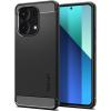 Spigen Xiaomi Redmi Note 13 4G Rugged Armor Case - Black Durable Mechanical Design - Air Cushion Technology (Military-Grade Protection) - Carbon Fiber Design Spigen Xiaomi Redmi Note 13 4G Rugged Armor Case - Black Durable Mechanical Design - Air Cushion Technology (Military-Grade Protection) - Carbon Fiber Design
