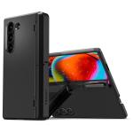 Spigen Galaxy Z Fold6 5G Tough Armor Pro Case - Black Extreme Impact Foam - Air Cushion Technology - New Edge Protection Technology