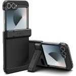 Spigen Galaxy Z Flip6 5G Tough Armor Case - Black DROP-TESTED MILITARY GRADE - HEAVY DUTY - 3-Layer Extreme Protection - Air Cushion Technology - Dual Layer Protection