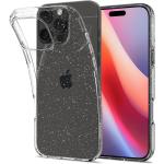 Spigen iPhone 16 Pro Max (6.9") Liquid Crystal Glitter Case - Crystal Quartz All around Glitter - Responsive Clicks - Lightweight - Slim Profile