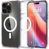 Spigen iPhone 16 Pro Max (6.9") Ultra Hybrid MagSafe Case - Crystal Clear Compatible with Apple Magsafe Charging & Magsafe Accessories - Certified Military-Grade Protection - Clear Durable Back Panel + TP Spigen iPhone 16 Pro Max (6.9") Ultra Hybrid MagSafe Case - Crystal Clear Compatible with Apple Magsafe Charging & Magsafe Accessories - Certified Military-Grade Protection - Clear Durable Back Panel + TP