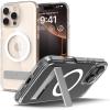 Spigen iPhone 16 Pro Max (6.9") Ultra Hybrid S MagFit Case - Clear / Transparent - Certified Military-Grade Protection - Clear Durable Back Panel + TPU Bumper - MagSafe Compatible - Clear Case with White Magfit Ring Spigen iPhone 16 Pro Max (6.9") Ultra Hybrid S MagFit Case - Clear / Transparent - Certified Military-Grade Protection - Clear Durable Back Panel + TPU Bumper - MagSafe Compatible - Clear Case with White Magfit Ring