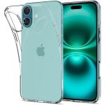 Spigen iPhone 16 Plus (6.7") Liquid Crystal Case - Crystal Clear ULTRA-THIN - Premium TPU Super Lightweight - Exact Fit - Absolutely NO Bulkiness Soft Case
