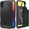 Spigen iPhone 16 Plus (6.7") Rugged Armor MagFit Case - Black MagFit - DROP-TESTED MILITARY GRADE - Ultimate Protection - Rugged Design with Matte Finish - Air Cushion Technology Spigen iPhone 16 Plus (6.7") Rugged Armor MagFit Case - Black MagFit - DROP-TESTED MILITARY GRADE - Ultimate Protection - Rugged Design with Matte Finish - Air Cushion Technology