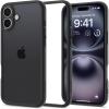 Spigen iPhone 16 (6.1") Ultra Hybrid Case - Clear / Matte Black Certified Military-Grade Protection - Clear Durable Back Panel + TPU Bumper Spigen iPhone 16 (6.1") Ultra Hybrid Case - Clear / Matte Black Certified Military-Grade Protection - Clear Durable Back Panel + TPU Bumper