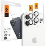 Spigen iPhone 17/ 16 / 16 Plus Camera Lens Premium Tempered Screen Protector - 2 Pack 9H Hardness - Edge to Edge Protection - Case-Friendly with Spigen Cases - AGL5258