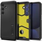 Spigen Galaxy S24 FE (2024) Tough Armor Case - Black HEAVY DUTY - 3-Layer Extreme Protection - Air Cushion Technology