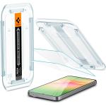 Spigen Galaxy A56 5G (2025)/S24 FE 5G Premium Tempered Glass Screen Protector - 2 Pack Super HD Clarity - 9H Screen Hardness - Delicate Touch - Perfect Grip - Case Friendly with Spigen Phone Case