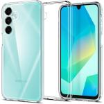 Spigen Galaxy A16 5G (2024) Ultra Hybrid Case - Crystal Clear Certified Military-Grade Protection - Clear Durable Back Panel + TPU Bumper