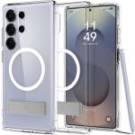 Spigen Galaxy S25 Ultra 5G Ultra Hybrid S MagFit One Magnetic Case - Clear Military-Grade Drop Protection - Built-in Magnets - Compatible Qi2 Wireless Charging - S Pen - PowerShare - Slim & Sleek Design - Built in Stand