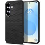 Spigen Galaxy S25 5G Liquid Air Case - Black Slim - Form-fitted - Lightweight - Premium Matt TPU Case - Easy Grip Design