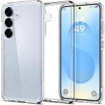 Spigen Galaxy S25 5G Ultra Hybrid Case - Crystal Clear Certified Military-Grade Protection - Clear Durable Back Panel + TPU Bumper