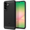 Spigen Galaxy A56 5G (2025) Rugged Armor Case - Matte Black Durable Mechanical Design - Air Cushion Technology (Military-Grade Protection) - Carbon Fiber Design