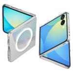 Spigen Galaxy Z Flip7 5G AirSkin MagFIt Case - Crystal Clear - MagSafe Compatible, Light-Weight, Slim Fit