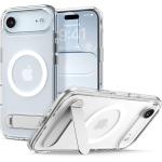 Spigen iPhone Air (6.5") Ultra Hybrid S MagFit Case - Crystal Clear - Built in Stand, Compatible with Apple Magsafe Charging & Magsafe Accessories - Certified Military-Grade Protection - Clear Durable Back Panel + TP